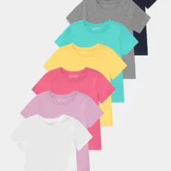 Promo ✔️ Friboo Prix Distinctifs 7 PACK - T-shirt basique t-shirts col rond kids 🤩