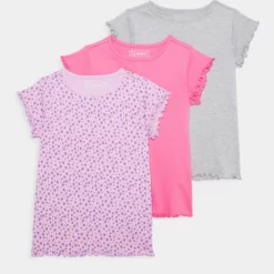 Meilleur prix 🎉 Friboo Première Qualité 3 PACK - T-shirt basique bottes et bottines col rond kids 🎉