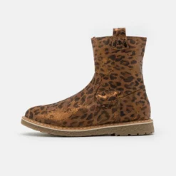 De gros 😀 Friboo LEATHER - Bottines Prix Préférentiel bottes et bottines rond kids 🤩