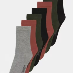 Bon marché ✔️ Qualité Garantie Friboo 7 PACK UNISEX - Chaussettes sous-vêtements et peignoirs chiné 🔥