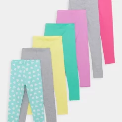Nouveau ⌛ Friboo 7 PACK - Legging Produit de première qualité pantalons normale kids 🎉
