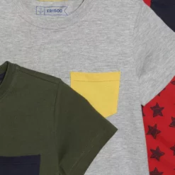 Remise ✔️ Friboo 5 PACK - T-shirt imprimé Prix Favorable t-shirts col rond enfant 👏 -Friboo Soldes 2023 c46b5d77c82f4ed895090b9d456bda63