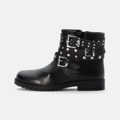 Grosses soldes 💯 Friboo 50% Off De Vente LEATHER BOOTIES - Santiags bottes et bottines rond kids 🧨